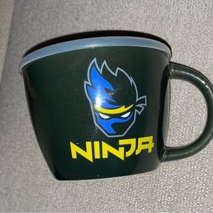 Zak! Designs Ninja Soup Bowl - Ninja Mug - Big Mug With Lid
